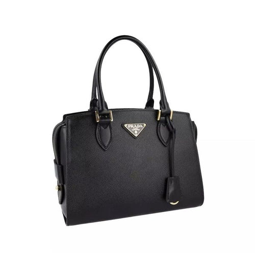 Black Calfskin Handbag Prada