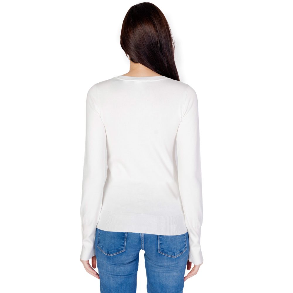 Pull blanc en coton Guess