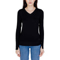 Pull noir en coton Guess