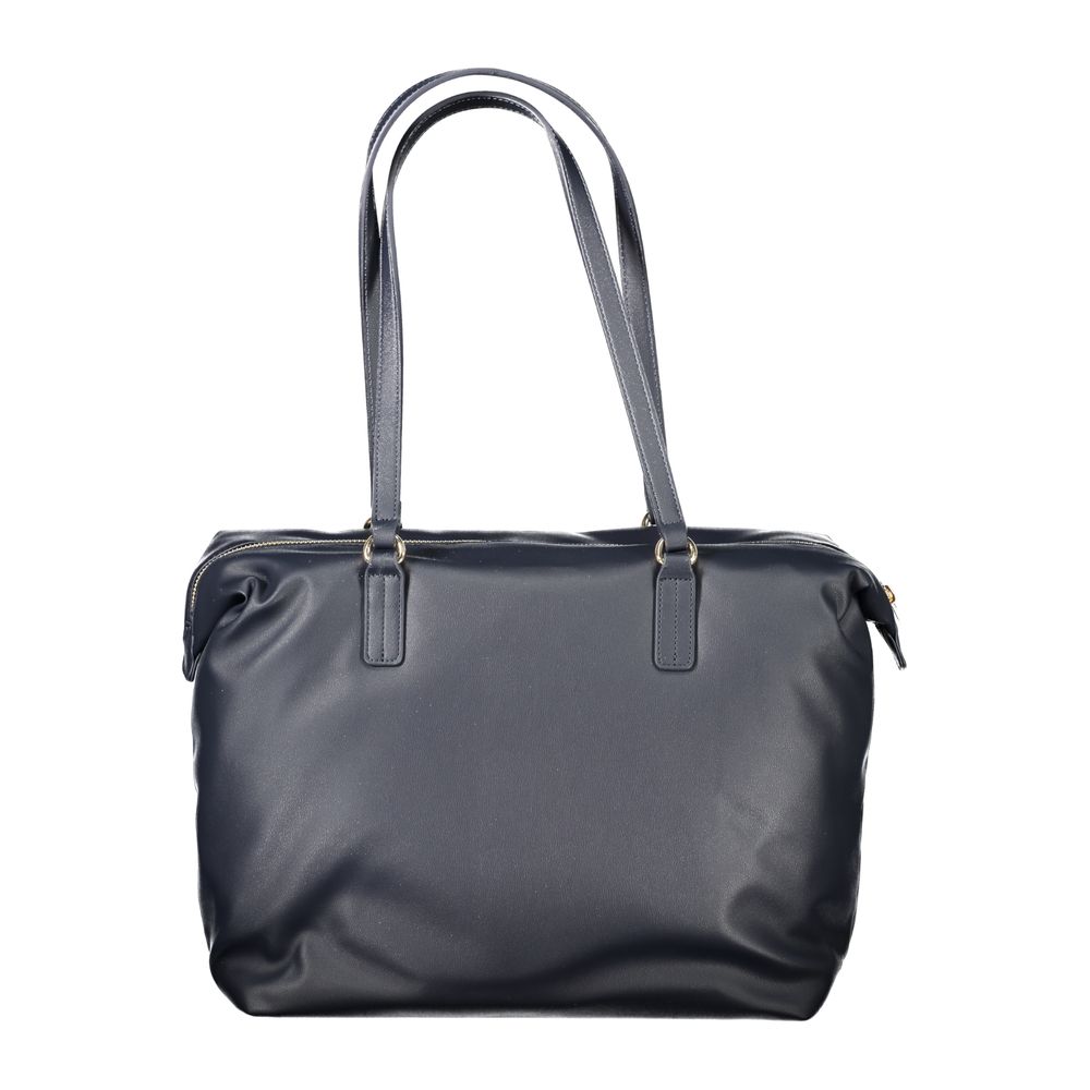 Sac à main en polyester bleu Tommy Hilfiger