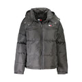 Doudoune noire avec capuche amovible  Tommy Hilfiger