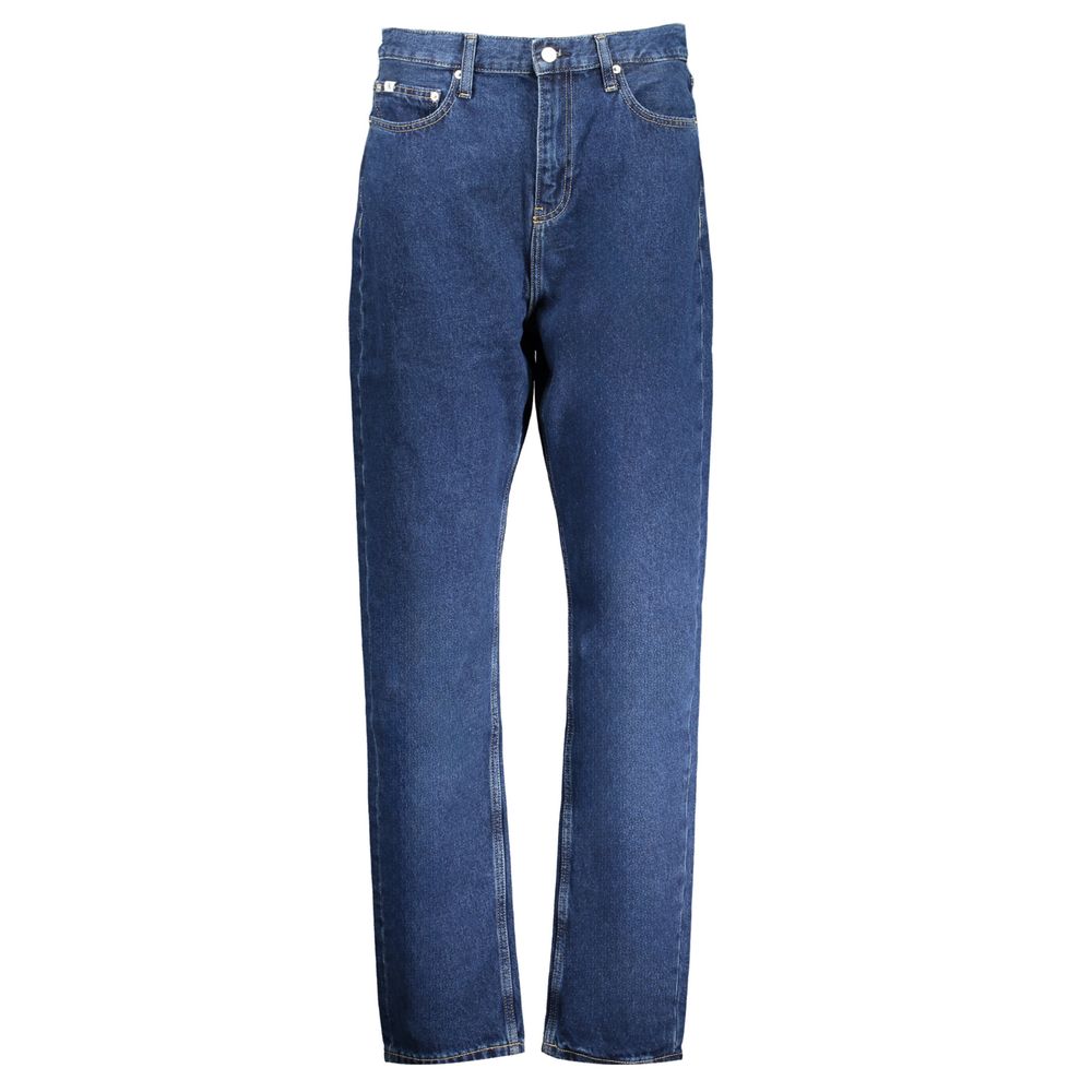 Blu Cotton Women Jeans