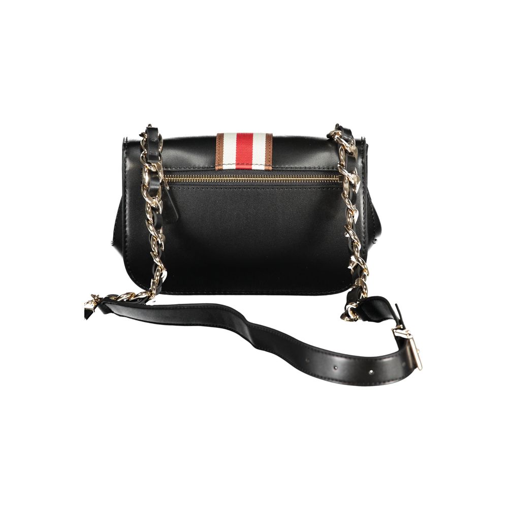 Sac à main en polyuréthane noir Guess