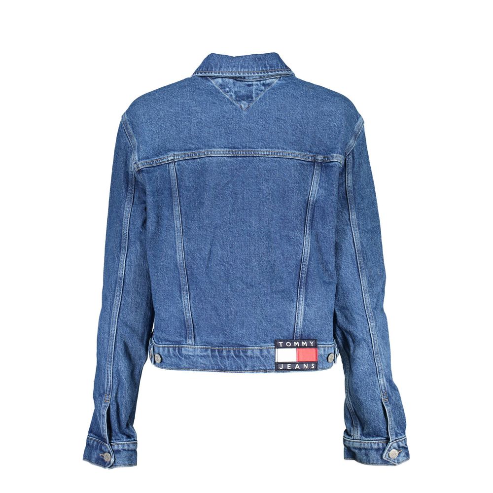 Veste Tommy Hilfiger en coton bleu