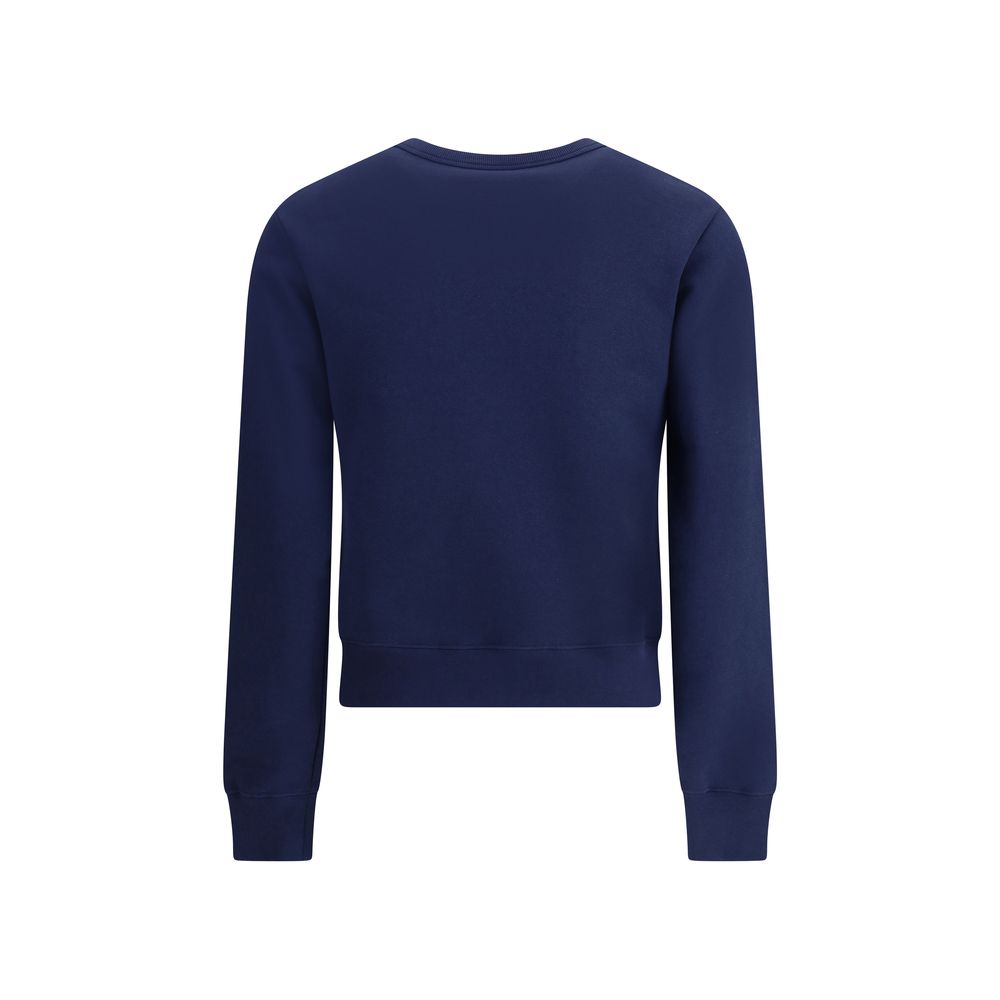 Sweat bleu en coton Valentino