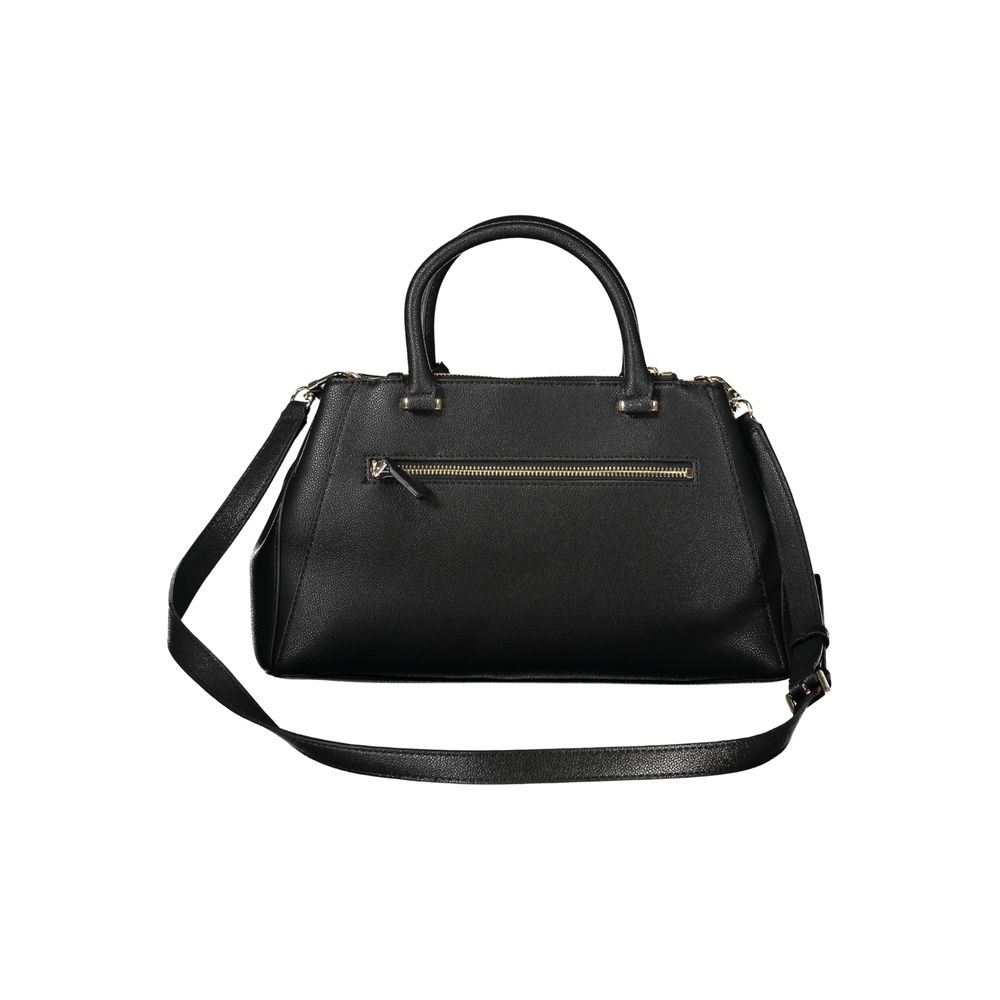Sac à main en polyuréthane noir Guess