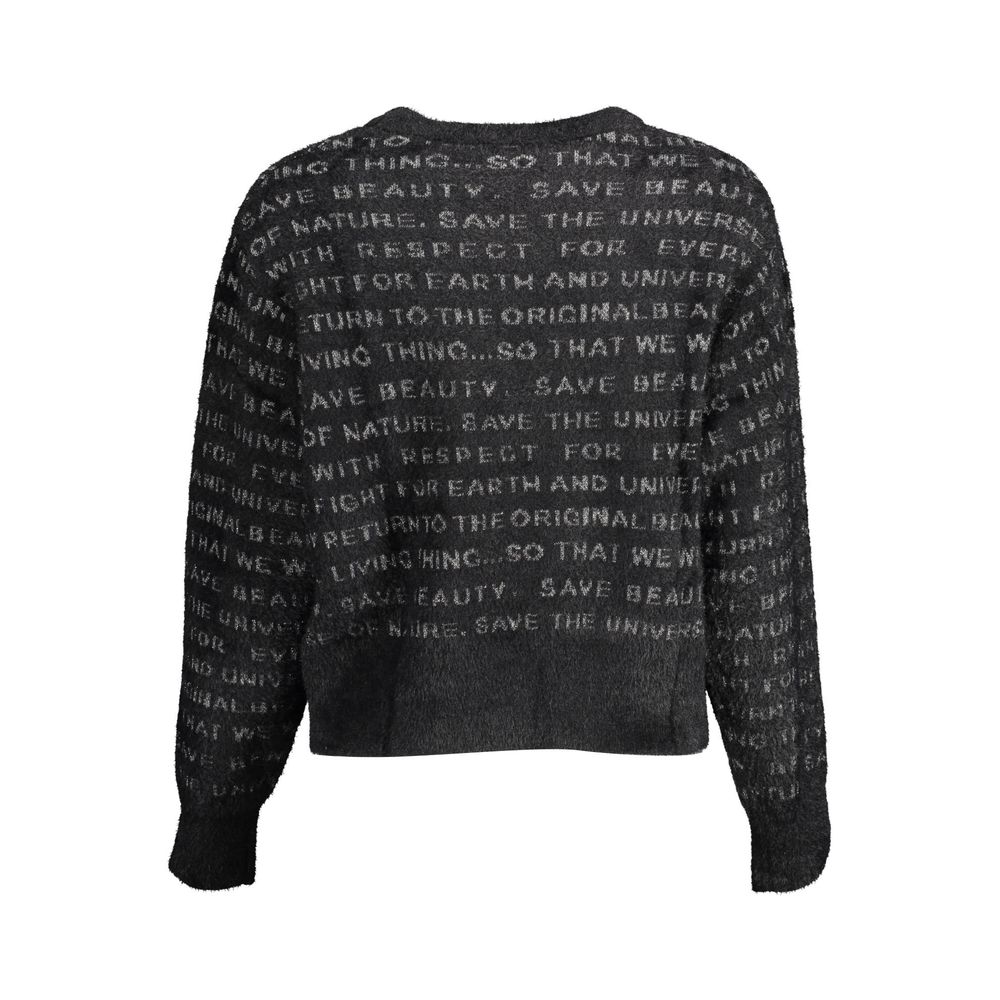 Pull noir en polyamide Desigual