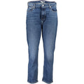 Blue Cotton Women Jeans