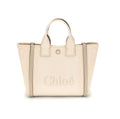 Chloé beige cotton tote bag