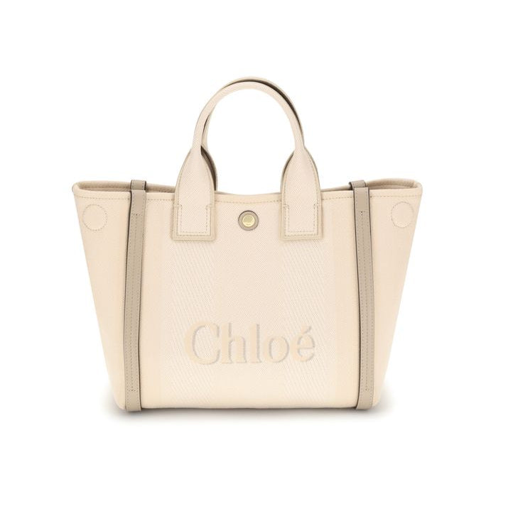 Chloé beige cotton tote bag