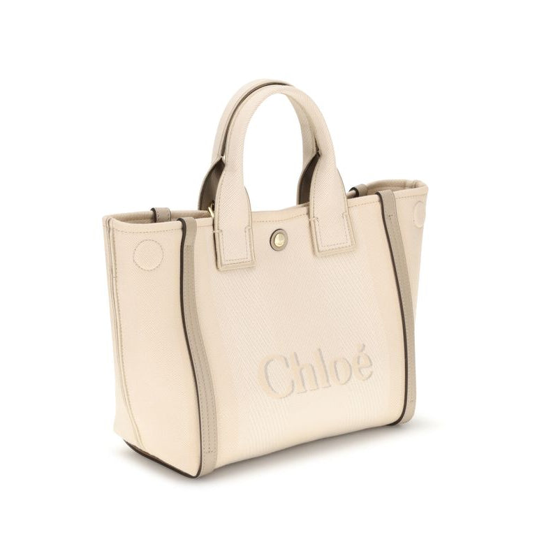 Chloé beige cotton tote bag
