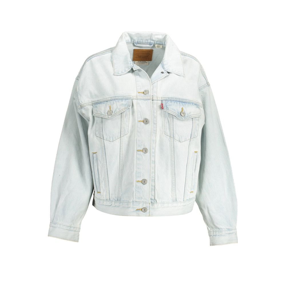 Veste Levi's en coton bleu clair