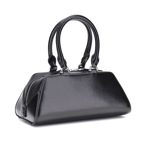 Sac à main Bos Taurus en cuir de veau noir Givenchy