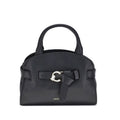 Sac à main Bos Taurus en cuir de veau noir Coccinelle