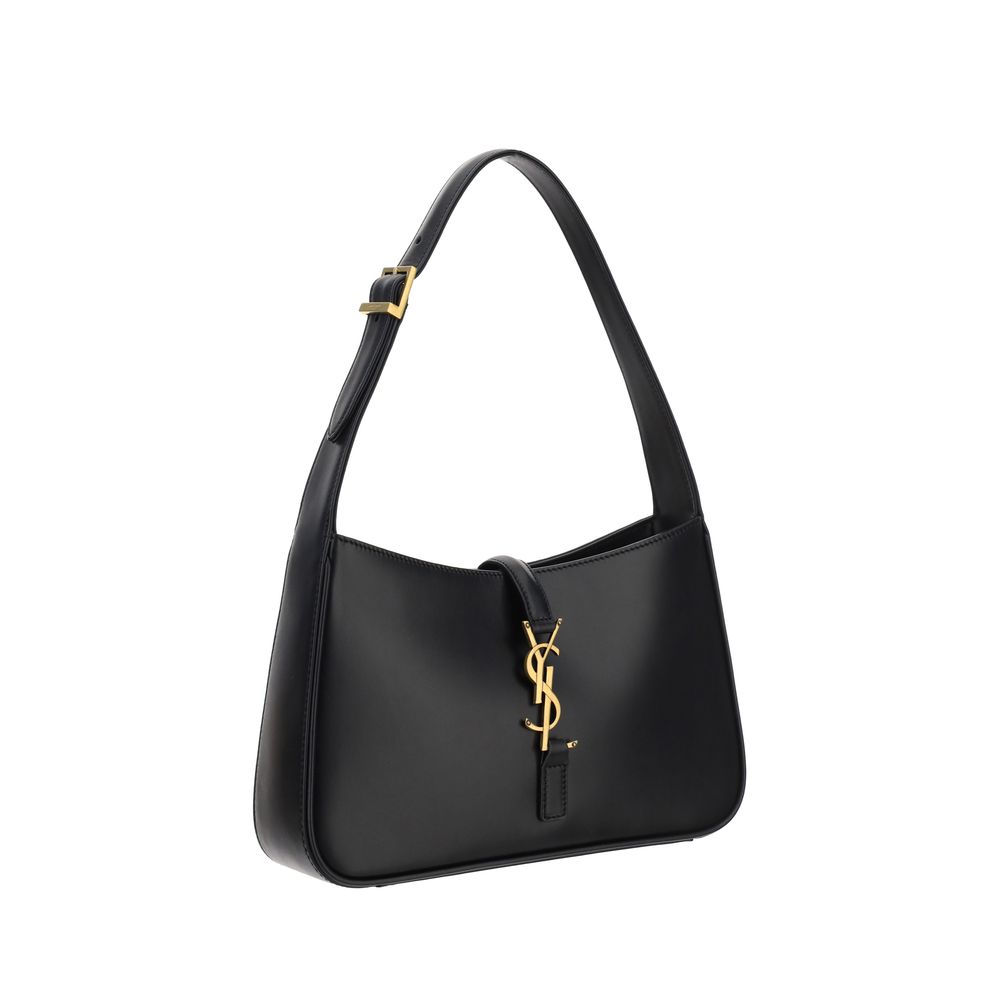 Saint Laurent Bos Taurus crossbody bag in black calfskin