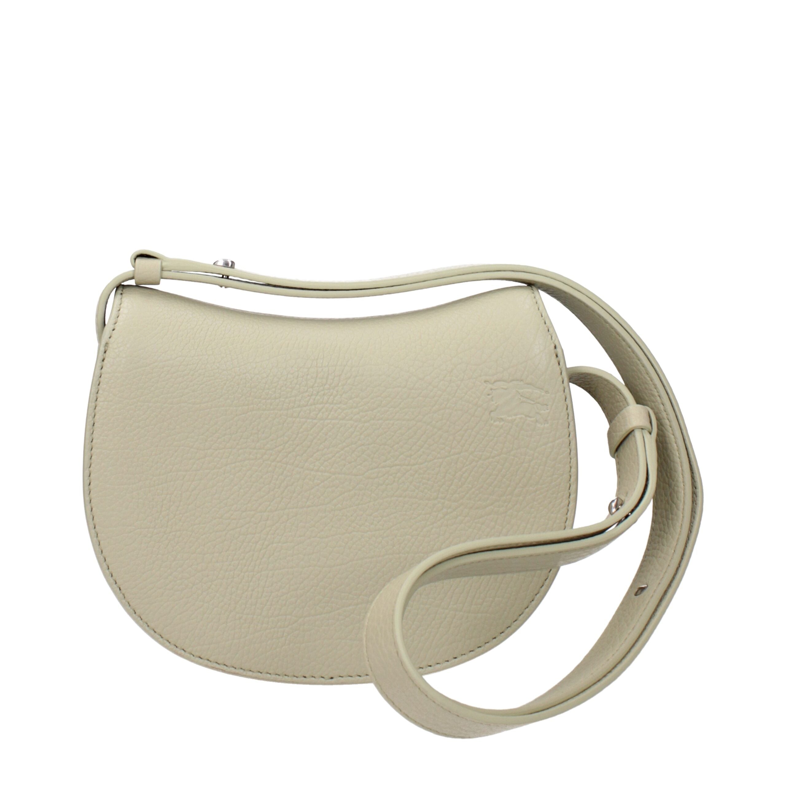 Sac bandoulière en cuir vert Burberry