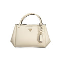Sac à main en polyuréthane blanc Guess