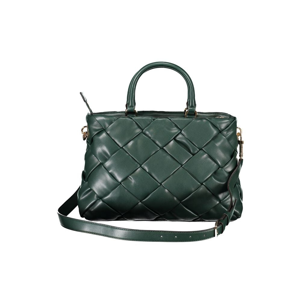 Sac à main en polyuréthane vert Guess