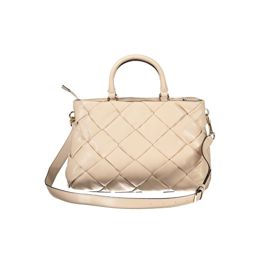 Sac à main rose en polyuréthane Guess