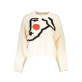 Pull blanc en acrylique Desigual