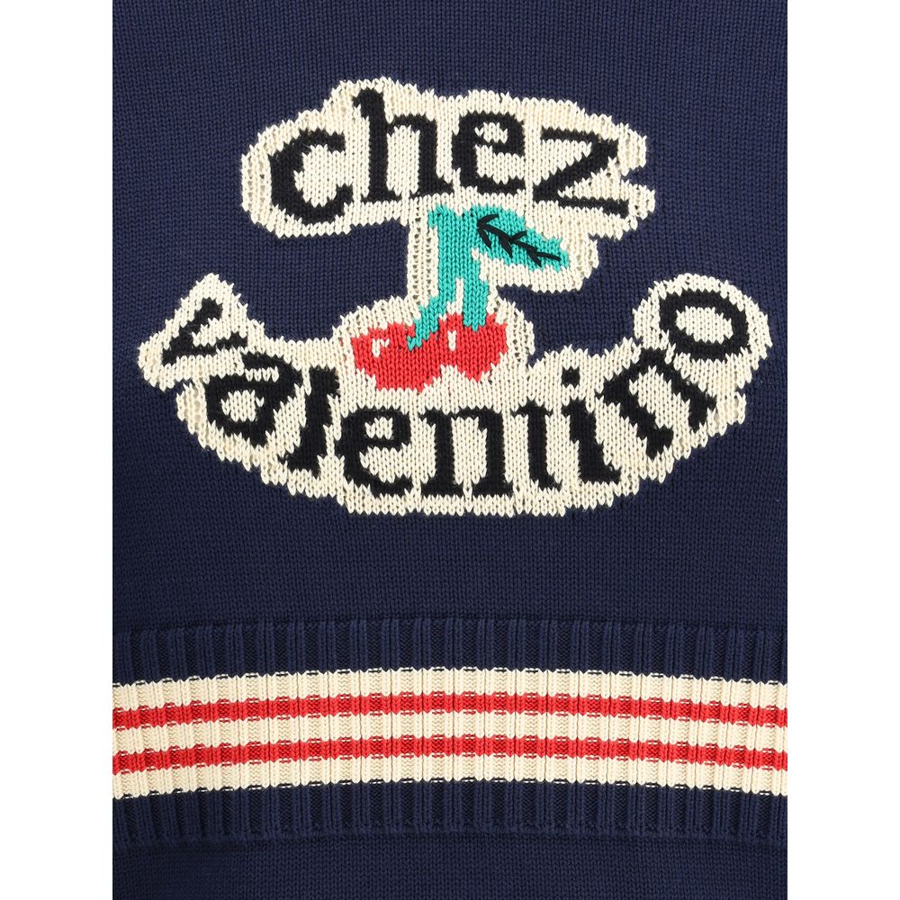 Pull bleu Valentino