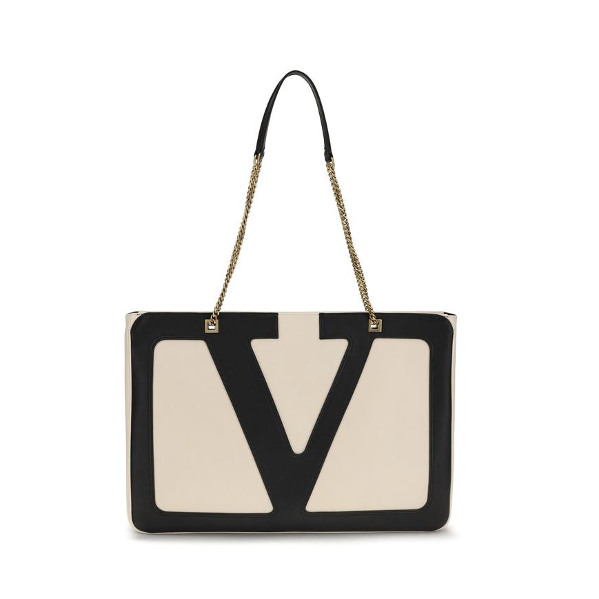 Sac Cabas Beige Lamb Ovis Aries Valentino Garavani