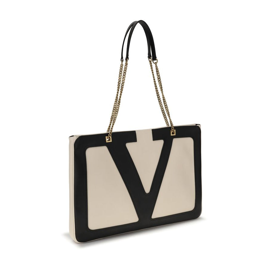 Sac Cabas Beige Lamb Ovis Aries Valentino Garavani