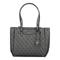 Sac à main en polyuréthane noir Guess