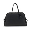 Sac à main Bos Taurus en cuir de veau noir Jacquemus
