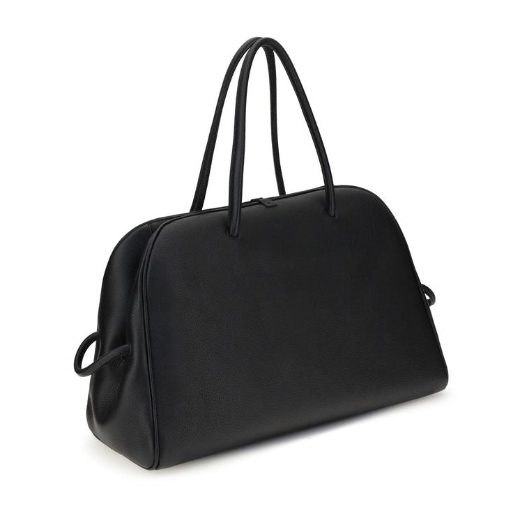 Sac à main Bos Taurus en cuir de veau noir Jacquemus