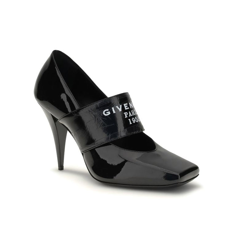Escarpins à talons hauts Bos Taurus en cuir de veau noir Givenchy