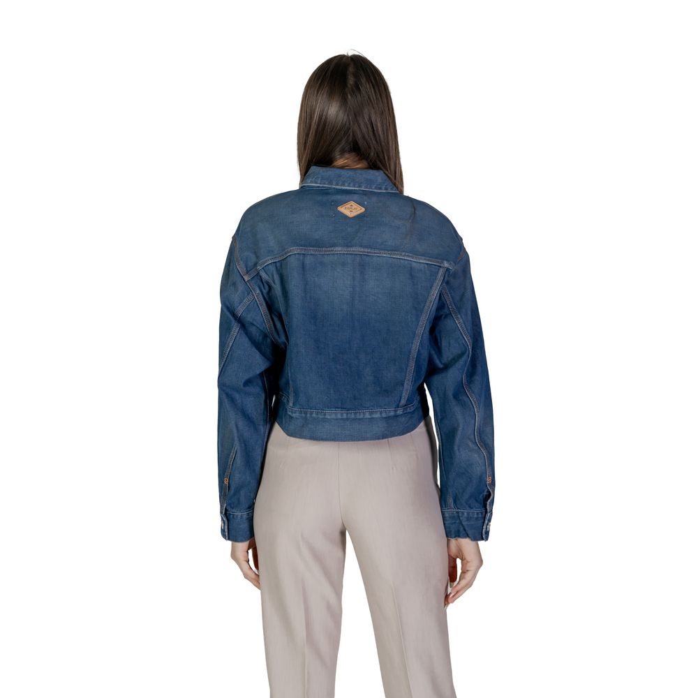 Veste Replay en jean bleu en coton