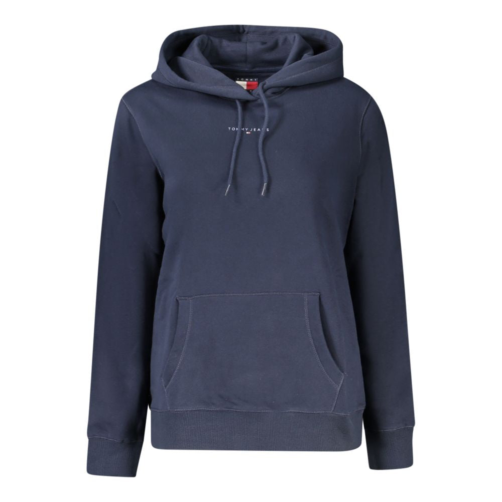 Sweat à capuche bleu en coton  Tommy Hilfiger