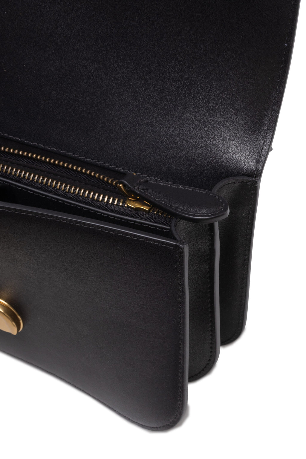 Sac bandoulière classique Love Bell en cuir noir Pinko