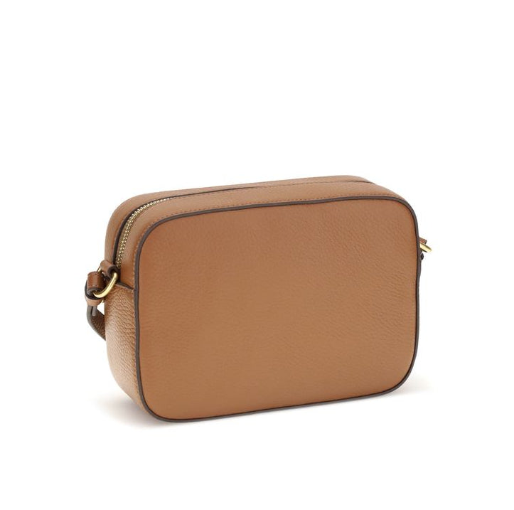 Sac bandoulière Bos Taurus en cuir de veau marron Coccinelle