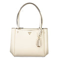 Sac à main en polyuréthane blanc Guess