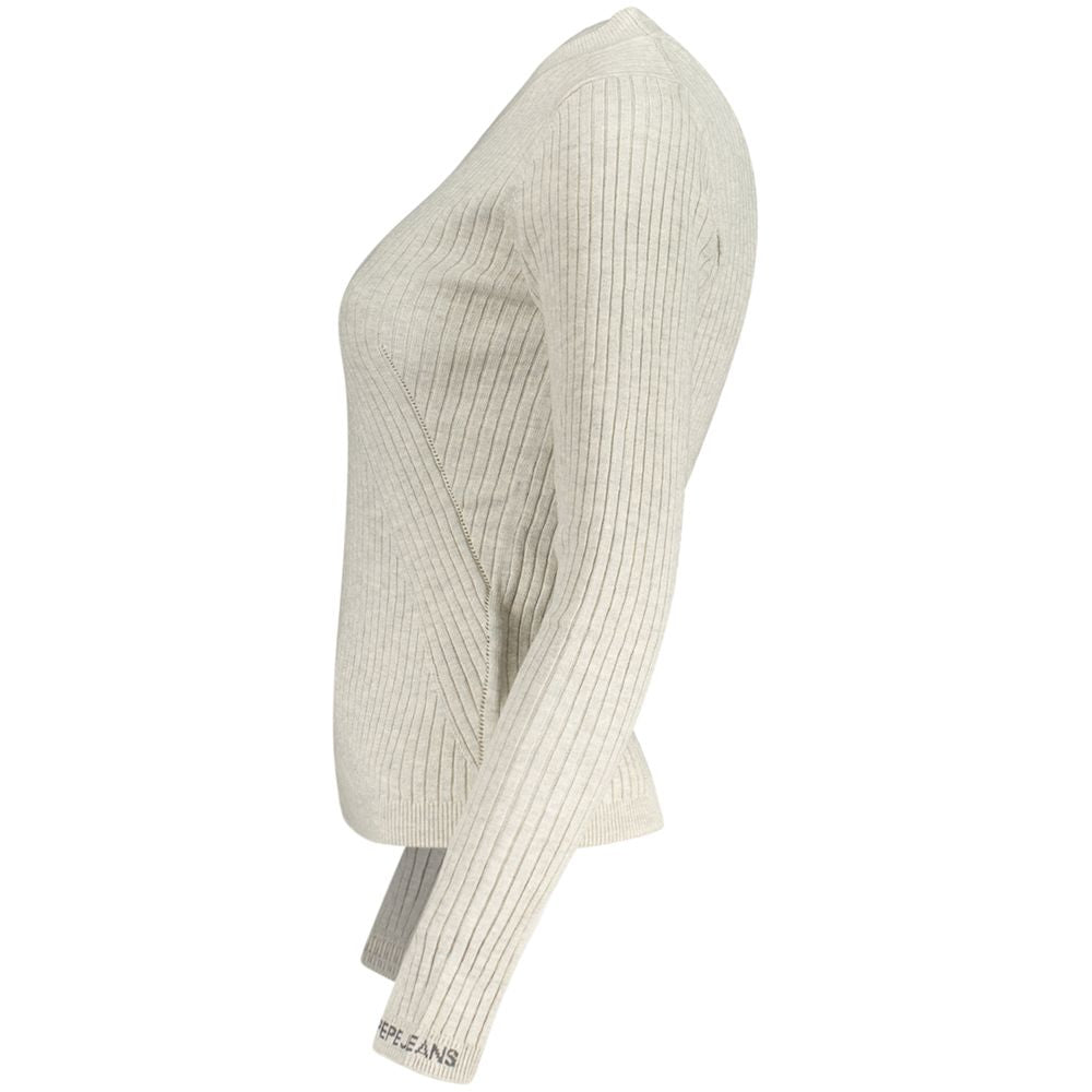Pull en coton gris Pepe Jeans