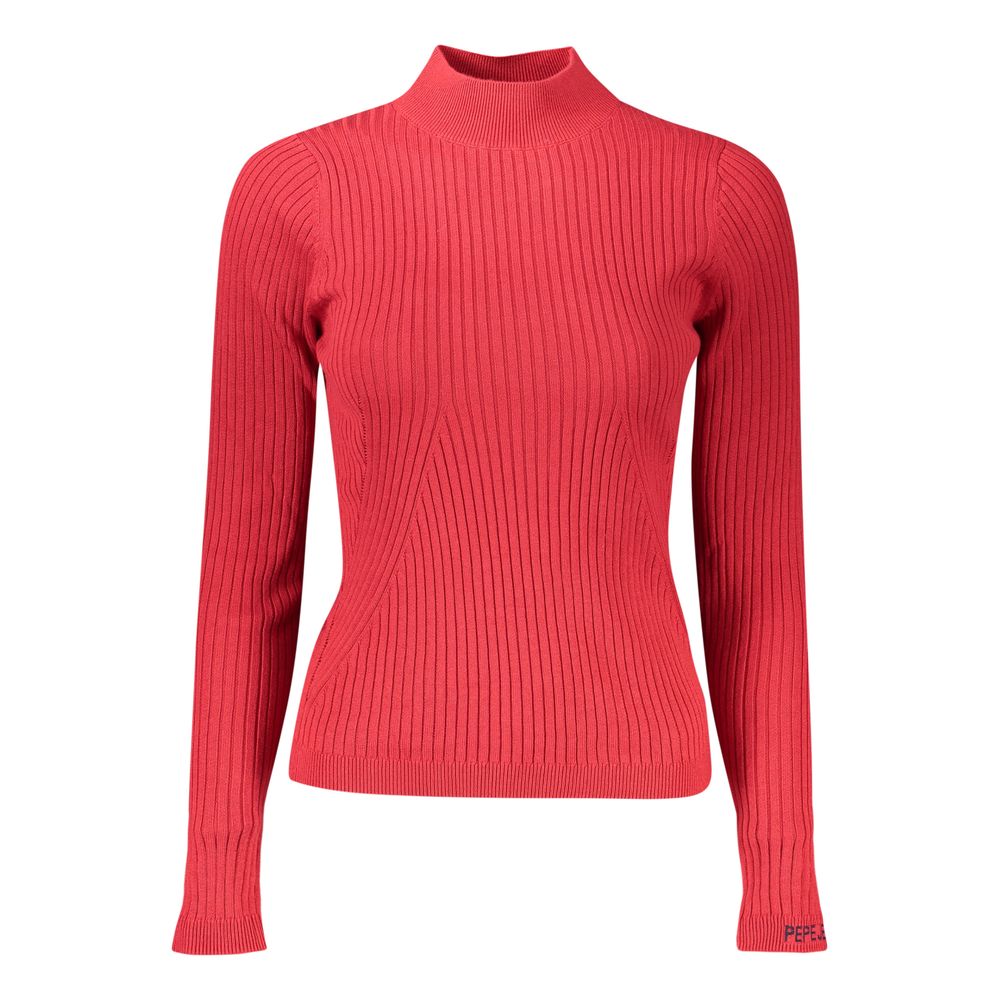 Pull en coton rouge Pepe jeans