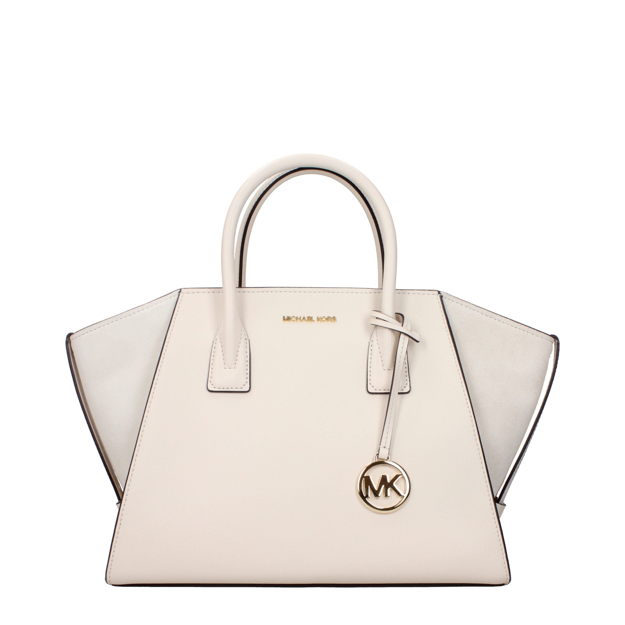 Michael Kors beige leather handbag