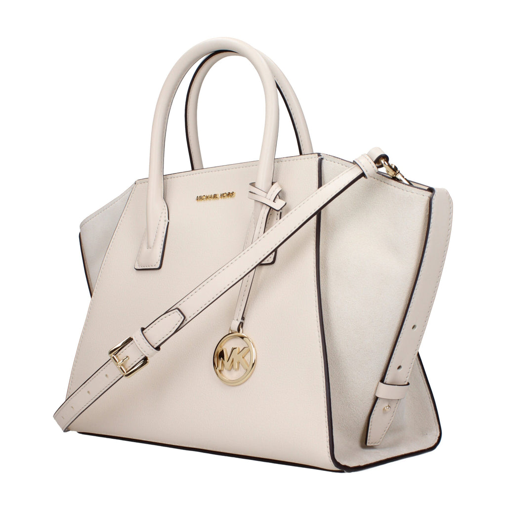 Michael Kors beige leather handbag