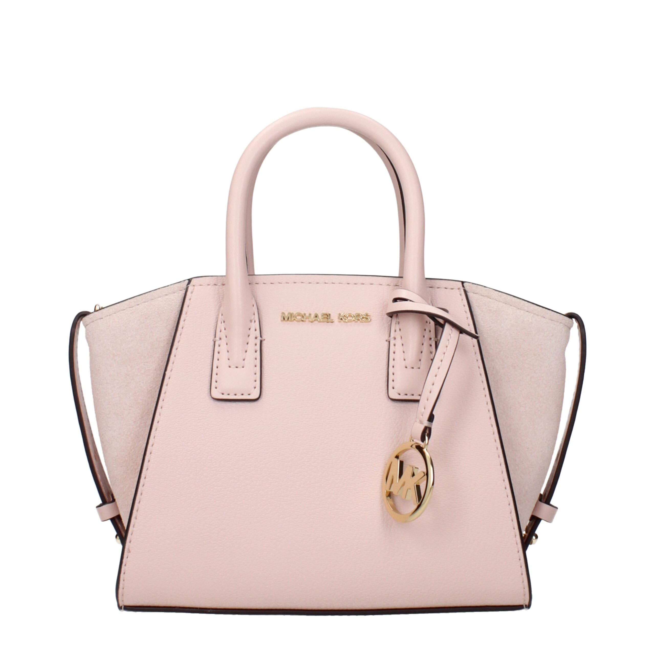 Sac à main en cuir rose Michael Kors