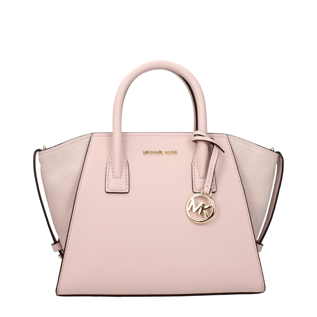 Sac à main en cuir rose Michael Kors