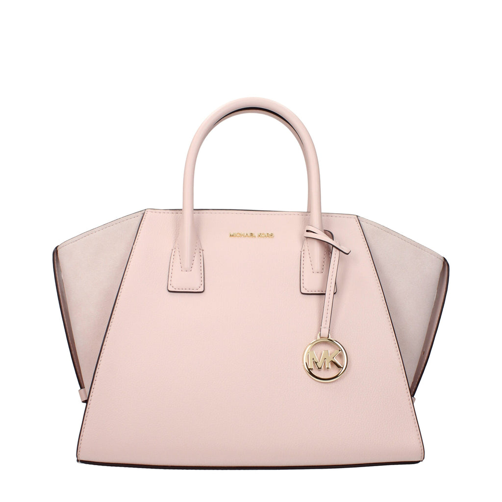 Bolso de cuero rosa Michael Kors