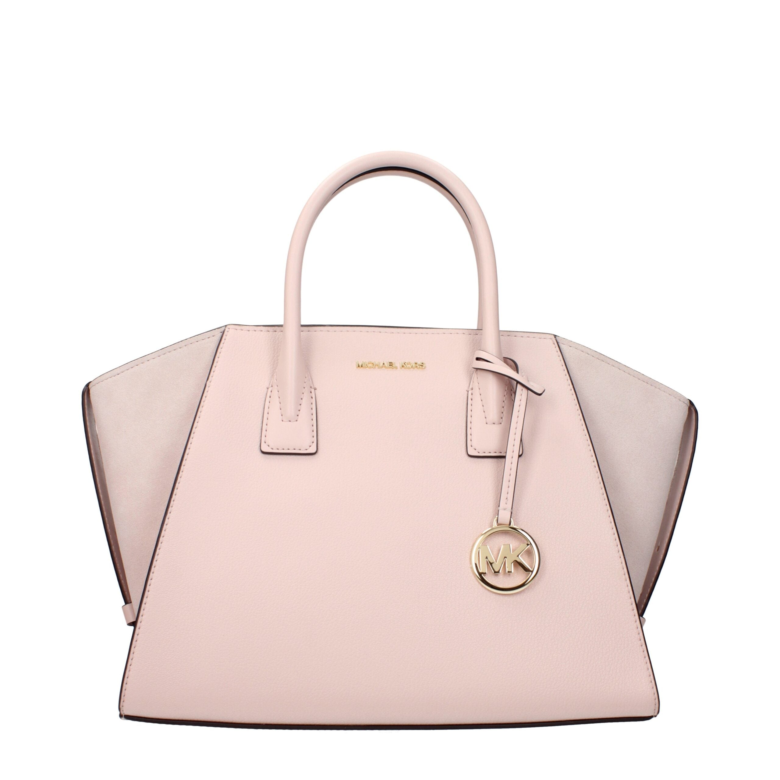 Bolso de cuero rosa Michael Kors