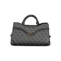 Sac à main en polyuréthane noir Guess