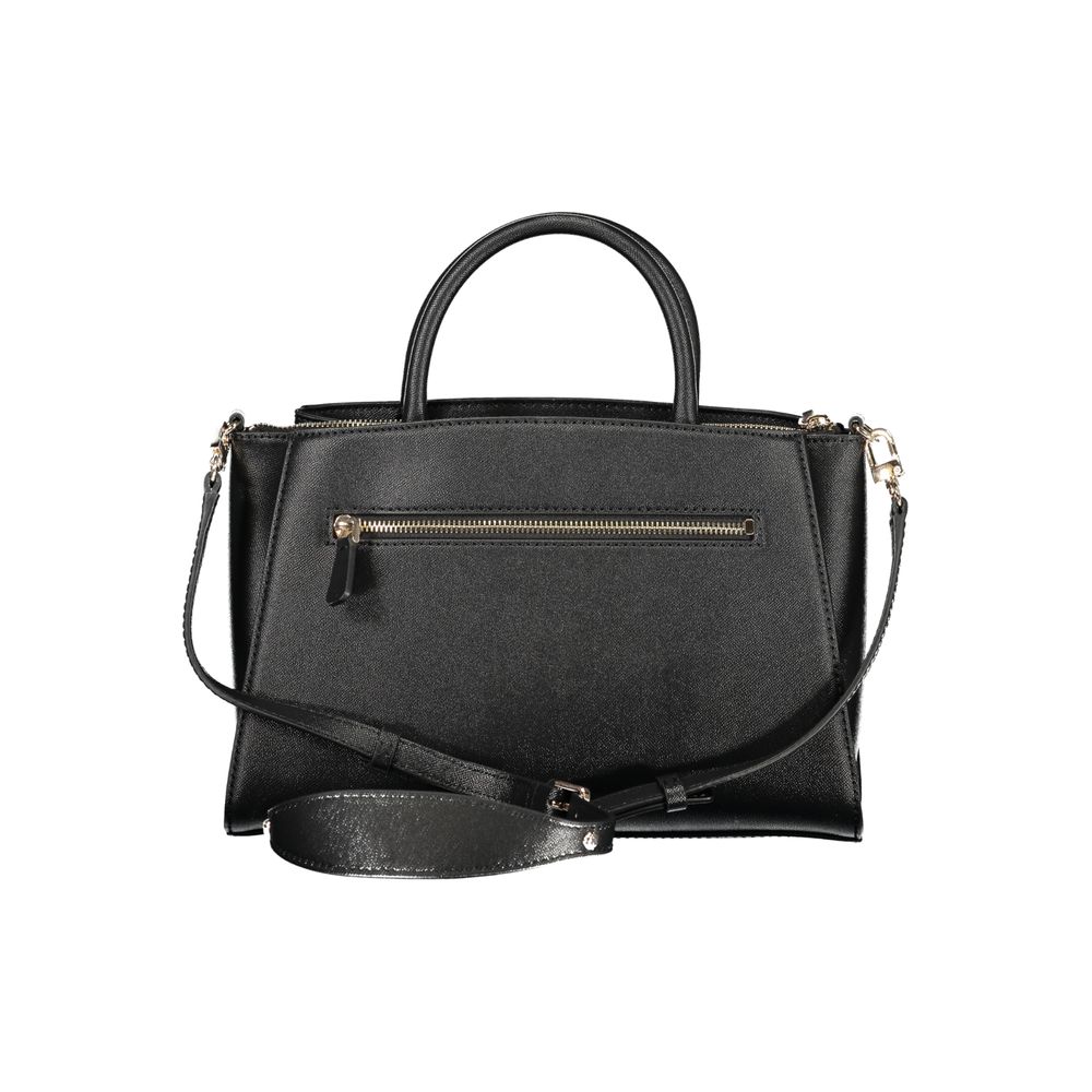 Guess black polyurethane handbag