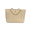 Beige PVC Women Handbag Laura Biagiotti