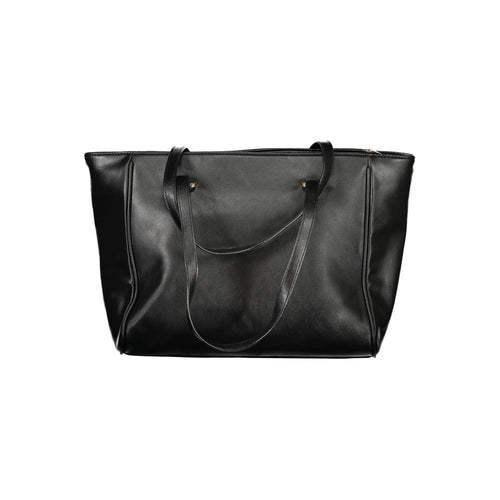 Bolso de mano de mujer de PVC negro Laura Biagiotti