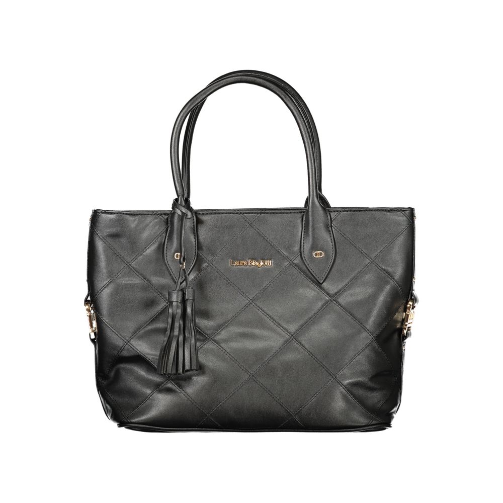 Bolso de mano negro Laura Biagiotti