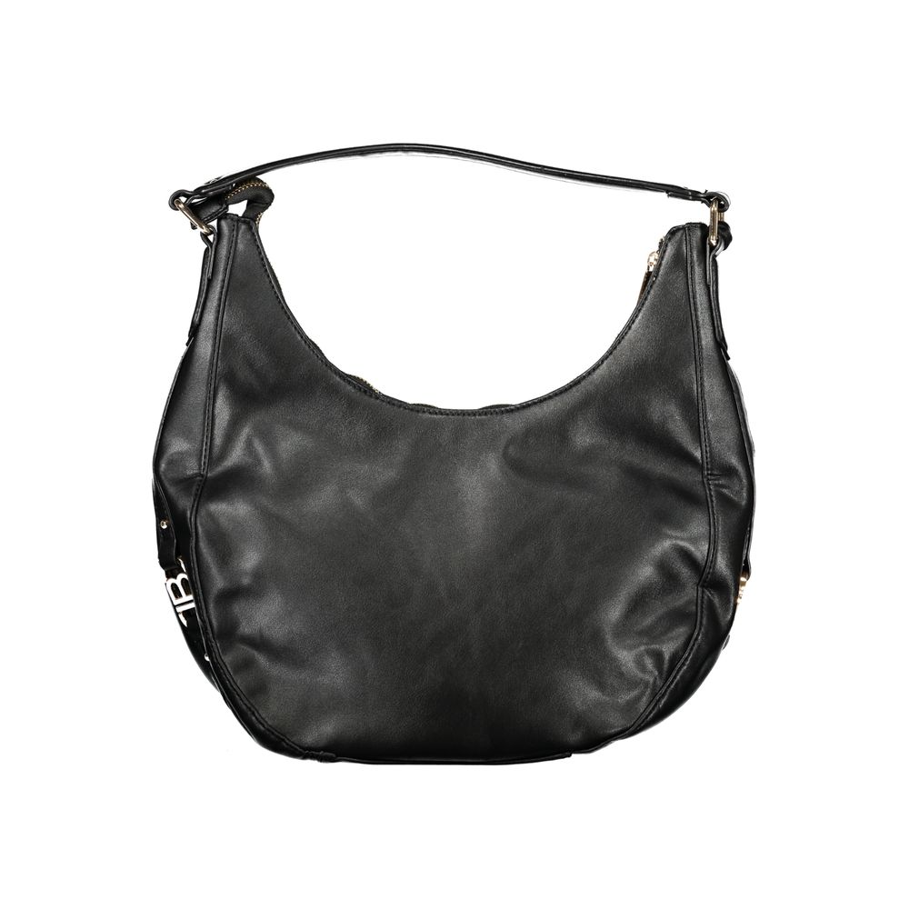 Black PVC Women Handbag Laura Biagiotti